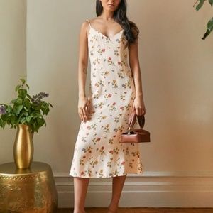 NWT!! Reformation Chianti Slip Dress Noemi S